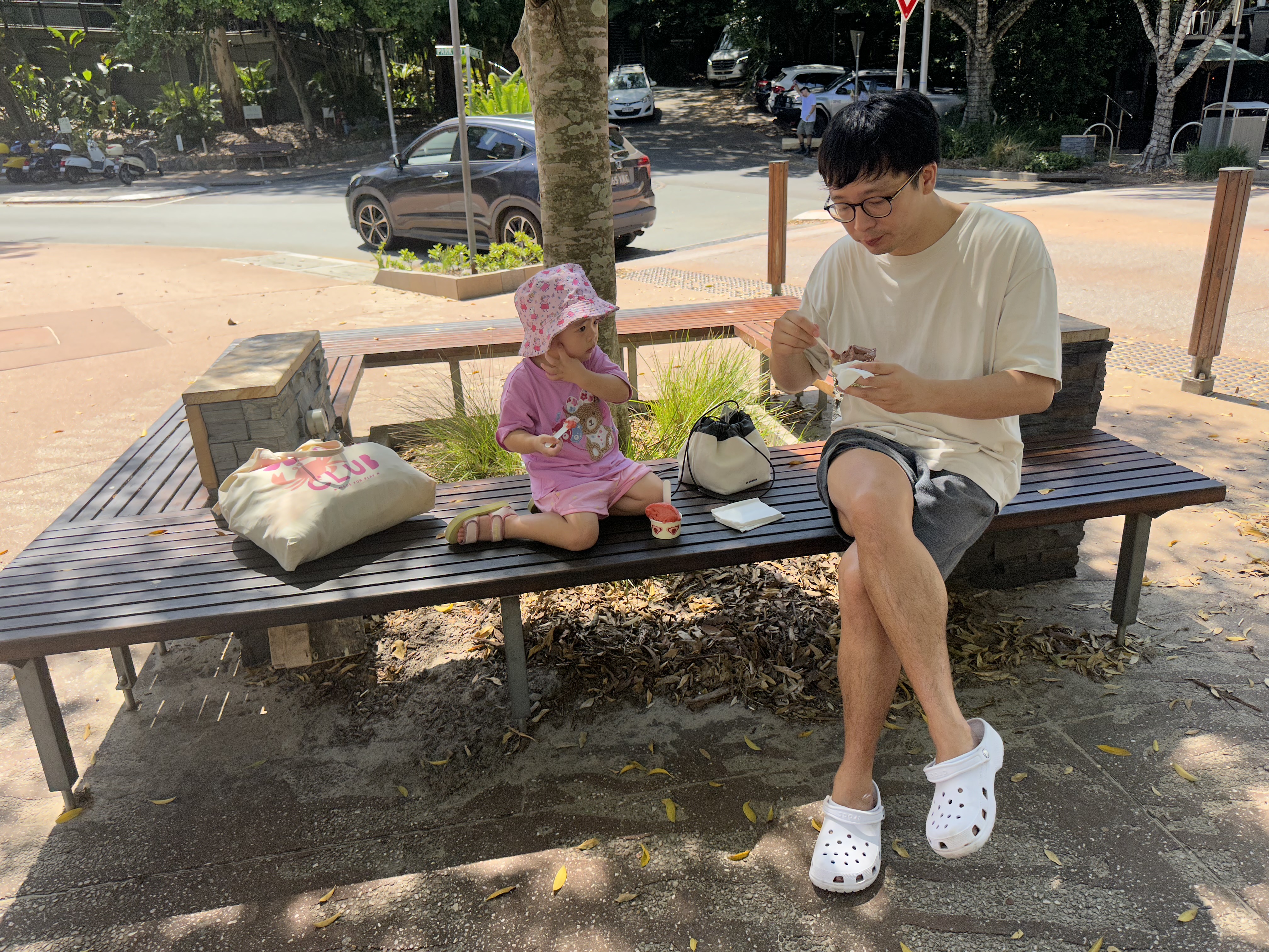 吃冰淇淋是最开心的事情之一